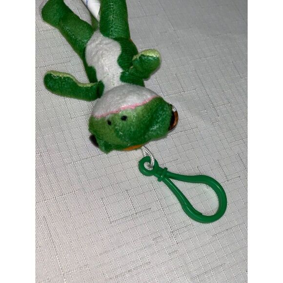 GEICO Gecko Promotional Plush Frog Keychain Clip-On Collectible Insurance Auto - Picture 4 of 9